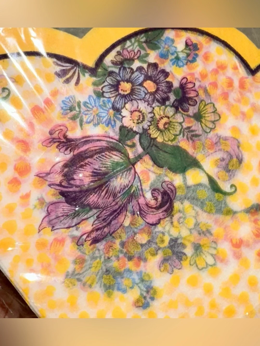 RETIRED Vintage 90s MacKenzie-Childs Grannys Room Paper Napkins Sealed